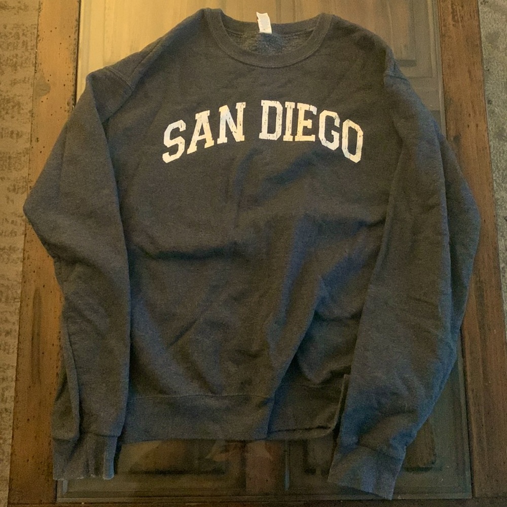 Simple San Diego, CA sweatshirt